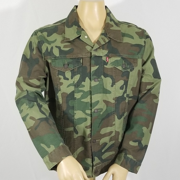 Levi's Other - New Men's Levi's Denim Camouflage Jacket size L